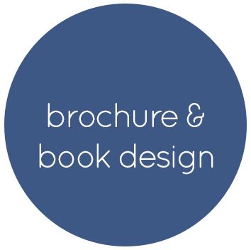 brochure and book design